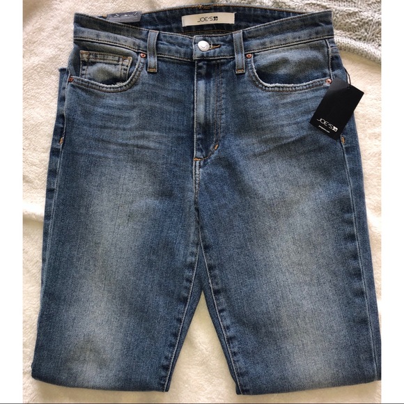 Joe’s Jeans High Rise Skinny Ankle in Raw Wheaton - Picture 6 of 14